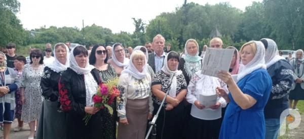 У Хорові відкрили Алею слави та пам’яті, присвячену односельцям11