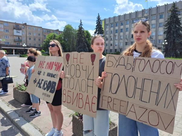 У Ковелі відбулася 26 акція на підтримку військовополонених1