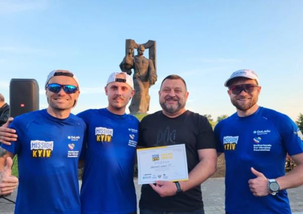 У Ковелі зустріли ветеранів благодійного благодійного марафону з Гааги до Києва3