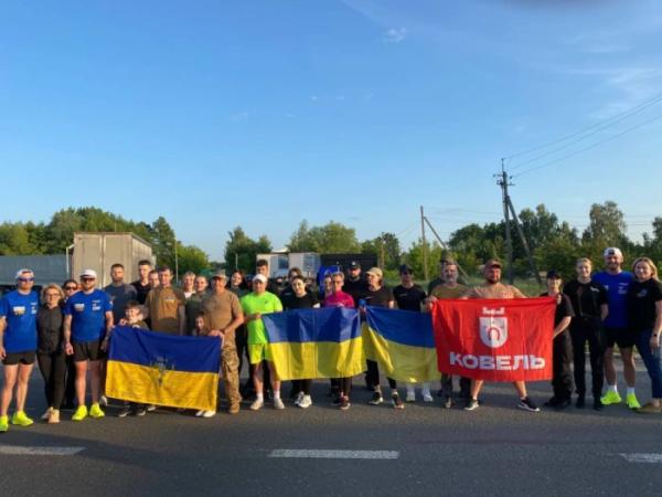 У Ковелі зустріли ветеранів благодійного благодійного марафону з Гааги до Києва7