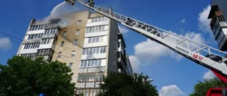 У Луцьку горіла квартира у багатоповерхівці