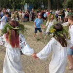 У селі Уховецьк на березі озера відзначили свято Івана Купала