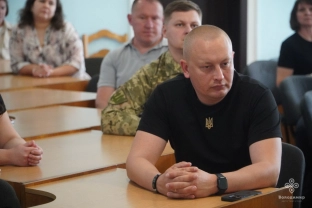 У Володимирі рідним загиблого полковника Олександра Никитюка вручили посмертну нагороду2