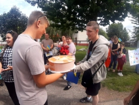 У Володимирській громаді зустріли Олександра Босацького, який повернувся з полону3