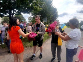 У Володимирській громаді зустріли Олександра Босацького, який повернувся з полону15