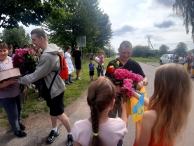 У Володимирській громаді зустріли Олександра Босацького, який повернувся з полону5
