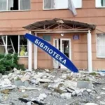 Унаслідок російського обстрілу в Києві пошкоджена бібліотека імені Сковороди