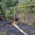 В окупованому селі на Херсонщині місцеві змушені самі гасити пожежі