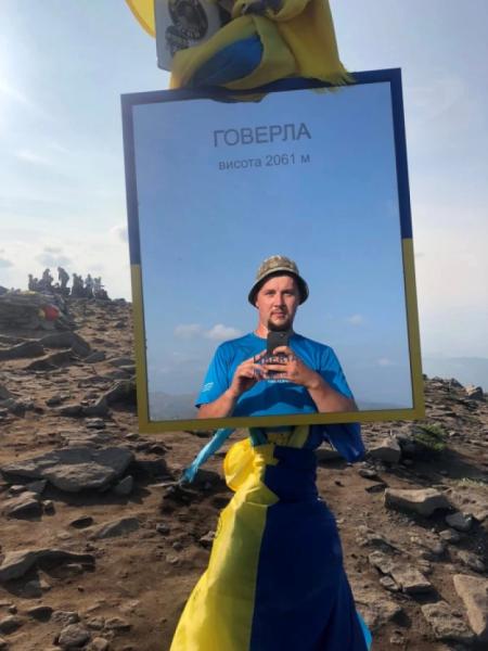 Ветеран Петро Кулик з села Білин підкорив Говерлу4