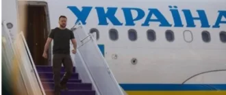 Зеленський прибув до Британії, планує зустрітися з Королем Чарльзом