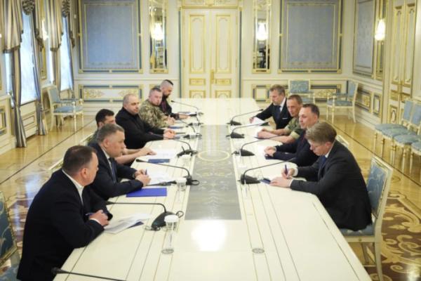 Зеленський зустрівся з міністром оборони Норвегії1