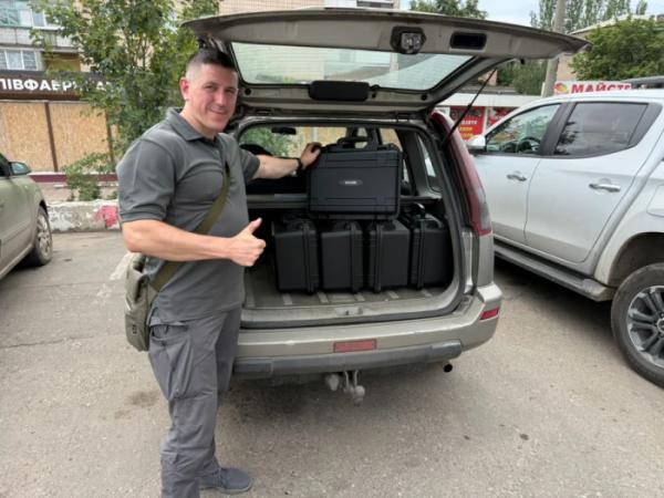 Ковельська громада передала на фронт два дрони і п’ять квадрокоптерів5