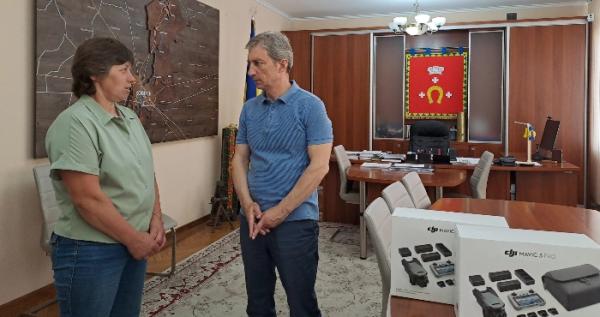 Ковельська громада передала на фронт два дрони і п’ять квадрокоптерів