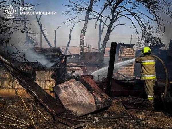 Масштабні пожежі на Миколаївщині: вогонь дістався житлових будинків5