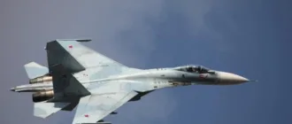 На аеродромі в російському Армавірі ГУР знищило навчально-бойовий винищувач Су-27УБ