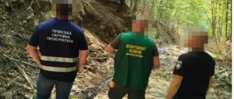 На Тячівщини викрили незаконну порубку лісу на території Краснянського лісництва