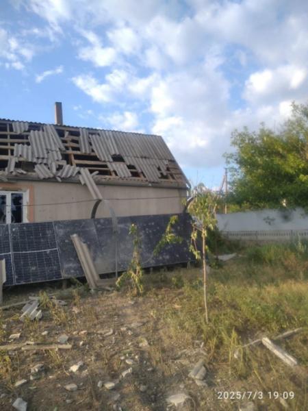 Руйнування в Новоолександрівці / Бериславська РВА