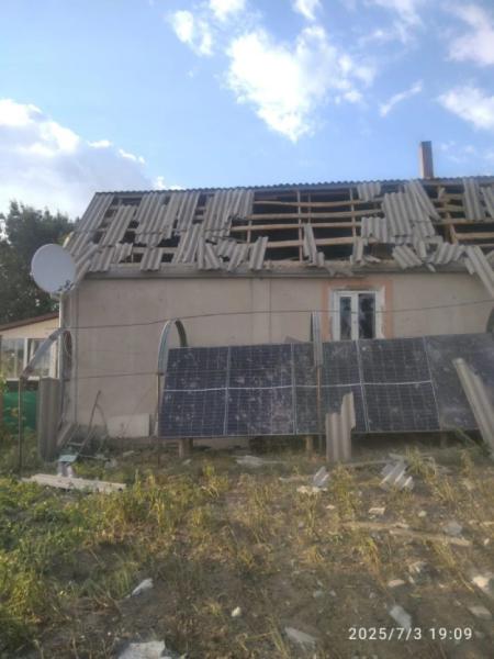 Руйнування в Новоолександрівці / Бериславська РВА