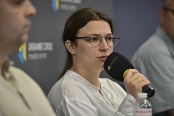 Катерина Мусієнко. Фото: Український кризовий медіа-центр
