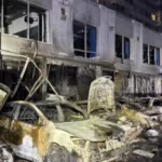 Одеса була під атакою дронів: горіли авто, пошкоджені багатоповерхівки