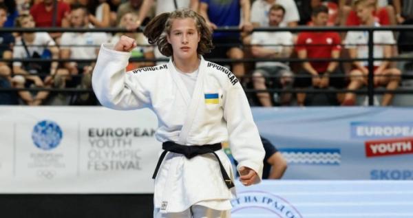 Одеська дзюдоїстка стала чемпіонкою Європейського юнацького олімпійського фестивалю