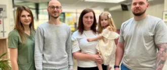 Понад місяць дитина не могла самостійно дихати: історія порятунку маленької Саші з Луцька