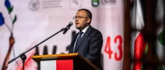 Посольство України спростувало фейк про «10-секундну» промову Василя Боднара в Хелмі про Волинську трагедію