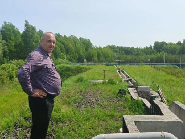Анатолій Стрункін, директор КП Добробут на очисних спорудах у Шацьку