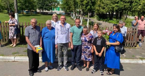 У Бубнові зустріли Валерія Кодню та Сергія Колошву