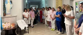 У двох обласних лікарнях Волині вшанували пам'ять загиблих у війні з Росією медків