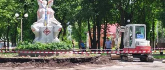 У Ковелі почали роботи з реконструкції парку імені Лесі Українки