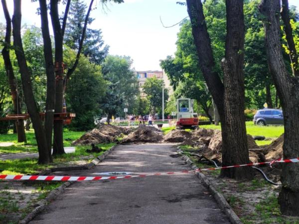 У Ковелі почали роботи з реконструкції парку імені Лесі Українки1