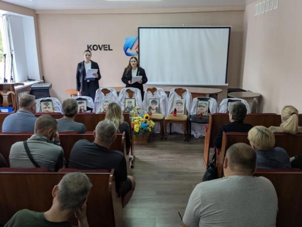 У Ковелі вшанували пам'ять загиблих медиків10