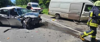 У Луцькій громаді трапилась аварія: рятувальники ліквідували наслідки