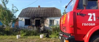 У селі Сільце горів житловий будинок