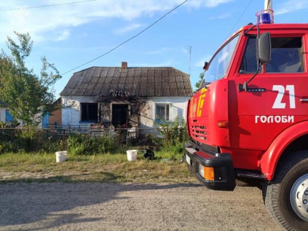 У селі Сільце горів житловий будинок1