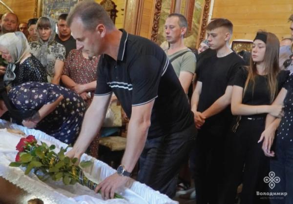 У Володимирі попрощалися з Захисником Юрієм Глусем1