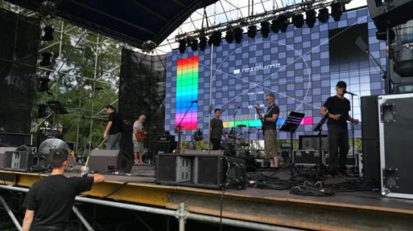 Виступ гурту на «ВиделкаFest», Одеса, липень 2025 року. Фото Суспільне Миколаїв/Роман Волинський2