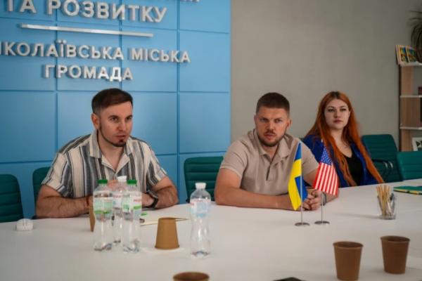 Відновлення, розвиток бізнесу та освіта дорослих: Миколаїв відвідали представники Американського корпусу миру та Cities4Cities4