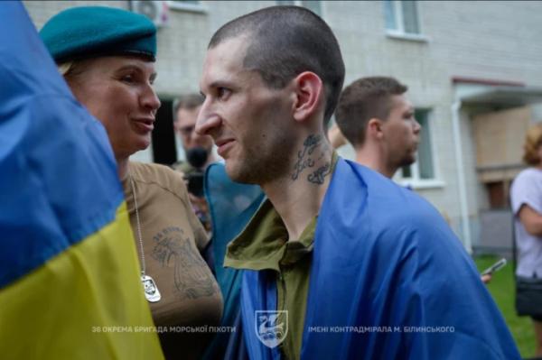 З російського полону повернулися миколаївські морські піхотинці2
