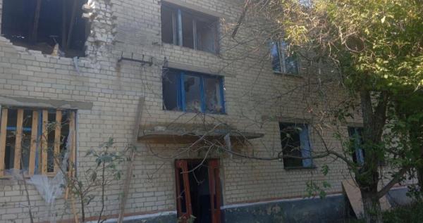 Наслідки російських обстрілів у Дудчанах / Херсонська ОВА