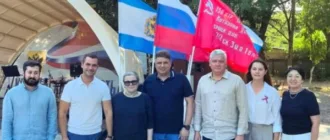 На фестивалі «Люблю тєбя, моя Россія» в окупованому Генічеьску зовсім не було глядачів: мабуть її ніхто не любить