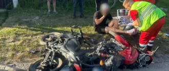 На Ківерцівщині трапилася аварія за участі двох мотоциклів