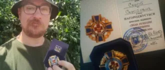 Санітарний інструктор з Вараша Сергій Тацюк отримав високу відзнаку