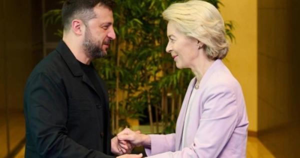 Володимир Зеленський та Урсула фон дер Ляєн