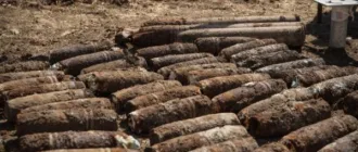 У Миколаєві у дворі приватного будинку знайшли артснаряди Другої світової війни