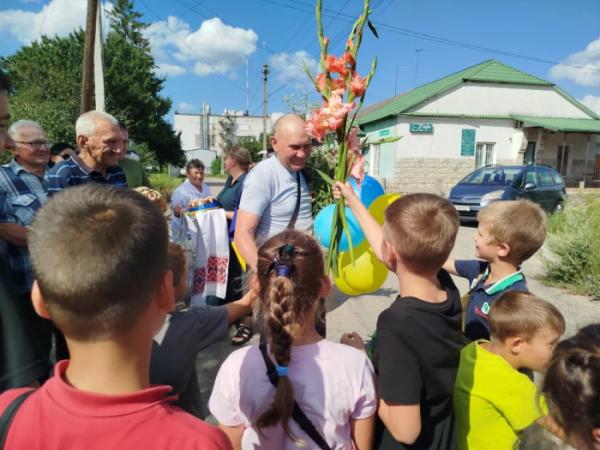 У селі Вербка зустріли Сергія Сагаля, який повернувся з російського полону9