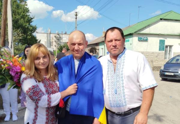 У селі Вербка зустріли Сергія Сагаля, який повернувся з російського полону3