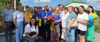 У селі Вербка зустріли Сергія Сагаля, який повернувся з російського полону