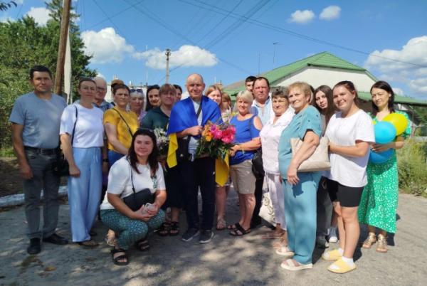 У селі Вербка зустріли Сергія Сагаля, який повернувся з російського полону1